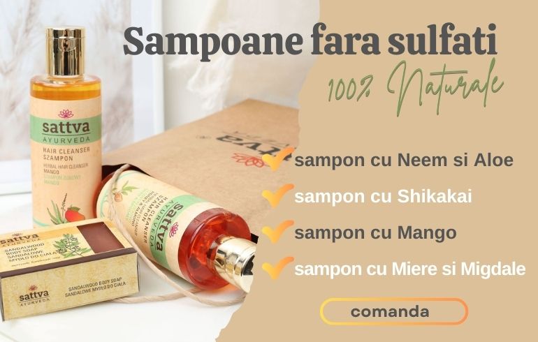 Sampoane fara sulfati